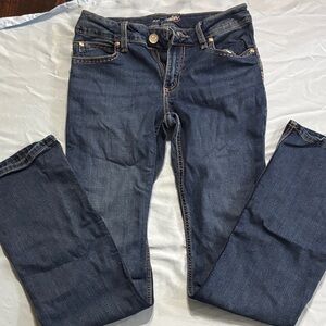 Wrangler Women's Dark Blue Skinny Jeans boot cut